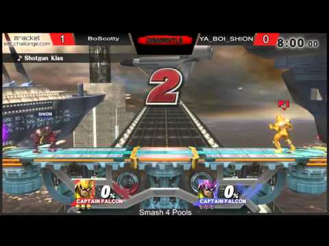 Dismantle Smash 4 Pools: Bo X7 (Mario) vs. Shion  (Captain Falcon)