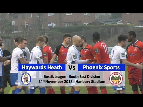Haywards Heath Town vs Phoenix Sports - 24th November 2018