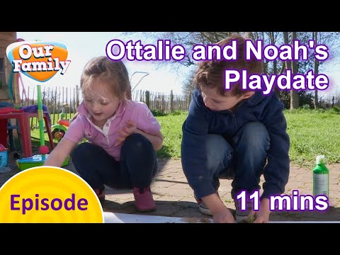 Ottalie and Noah's Playdate | OUR FAMILY FULL EPISODES | CBEEBIES