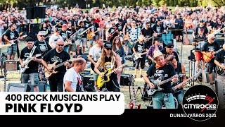 Rock Flashmob Show: 400 musicians play PINK FLOYD - Another Brick in the Wall (CITYROCKS)