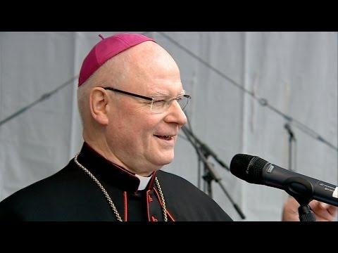 Augsburg ist eine Stadt der Kirchen - Bischof Konrad Zdarsa begrüßt die Wallfahrer