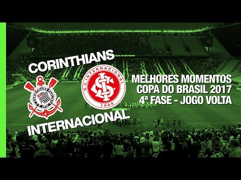 Melhores Momentos - Corinthians 1 x 1 Internacional - Copa do Brasil - 19/04/2017
