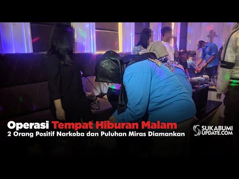 Video: Operasi Tempat Hiburan Malam, 2 Orang Positif Narkoba dan Puluhan Miras Diamankan
