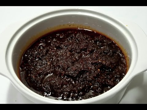 Ebéssé fion fion authentique. Shito. Piment noir