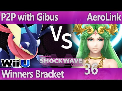 SW 36 Wii U - P2P with Gibus (Greninja) vs AeroLink (Palutena) - Winners Bracket