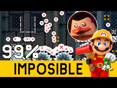 CON SOLO VER EL INICIO ES IMPRESIONANTE | Nivel 99% Imposible | SUPER MARIO MAKER 2 (SWITCH)