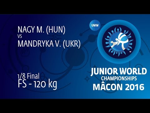 1/8 FS - 120 kg: M. NAGY (HUN) df. V. MANDRYKA (UKR), 8-0