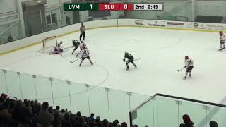 Vermont 2, St. Lawrence 0 (men's hockey)