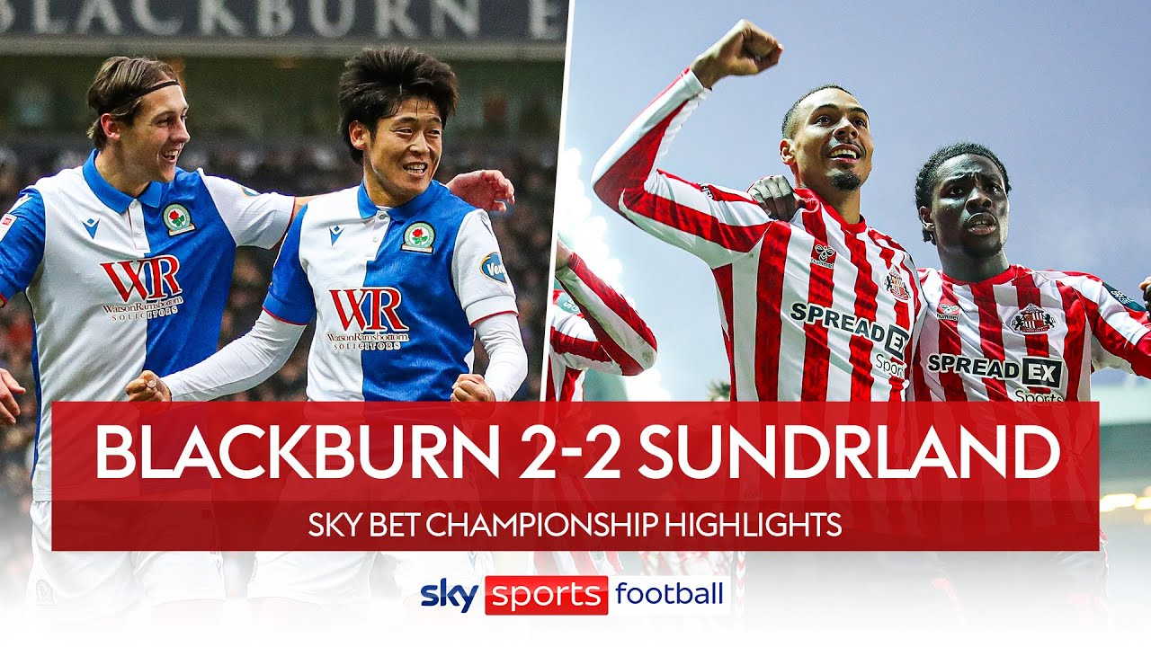 Rovers score late equaliser to rescue point! 👊 | Blackburn 2-2 Sunderland | EFL Highlights