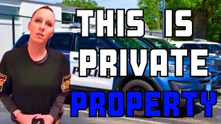 Crazy Tyrant Cop Tries To Force Man To Leave Public Building For Filming...