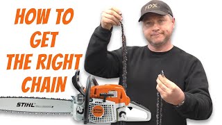 Never Buy the Wrong Chainsaw Chain Again! Gas & Electric Chainsaws