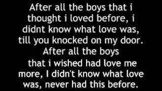 Keri Hilson - All the boys (Lyrics)