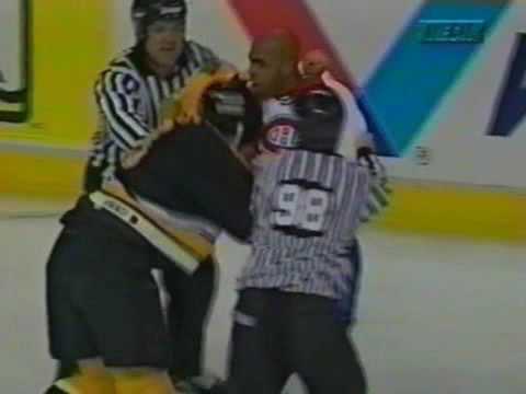 Cam Neely vs Donald Brashear