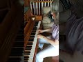 A Little 'Fungii Mama' on My Childhood Piano 🎹 #shorts