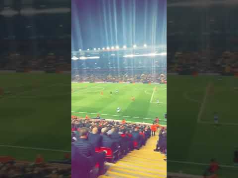 Liverpool vs Rangers splendid atmosphere (UEFA Champions League)
