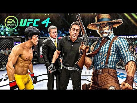 Ufc 4 Bruce Lee Vs. Old Hunter Ea Sports