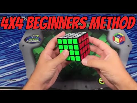 How to Solve a 4x4 Rubik’s Cube EASY METHOD