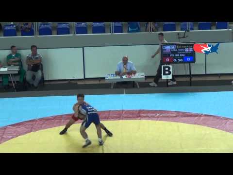 Cadet World FS - Gaphrindashvili (GEO) tech. fall Chavez (USA), 69 kg