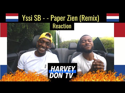 Yssi SB - Paper Zien (Remix)  Reaction #HarveyDonTV #Raymanbeats