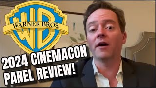 Cinemacon Warner Bros panel Review! | Joker | Furiosa