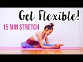 15 Min Full Body Stretch Daily Routine For Flexibility Relaxation