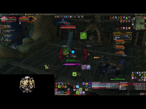 Mythic+: Maw of Souls+16 (2017.07.25) - tank PoV - Bursting/Skittish/Tyrannical