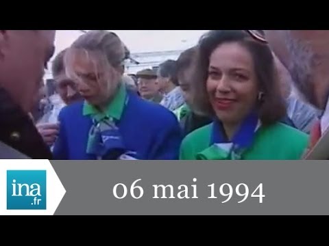 20h France 2 du 6 mai 1994 - Spécial Eurotunnel - Archive INA