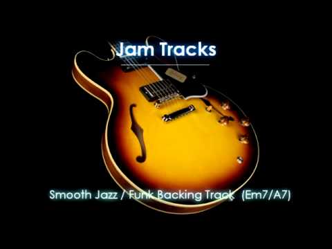 Smooth Jazz / Funk Guitar Backing Track