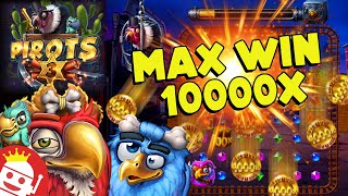 WORLD'S FIRST PIROTS 3 MAX WIN! 💰 NEW ELK STUDIOS SLOT!