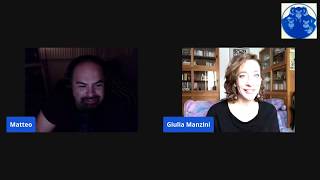 YouTube Live with Giulia Manzini Italian actress video