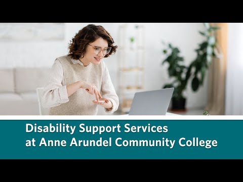Learn about Disability Support Services at AACC