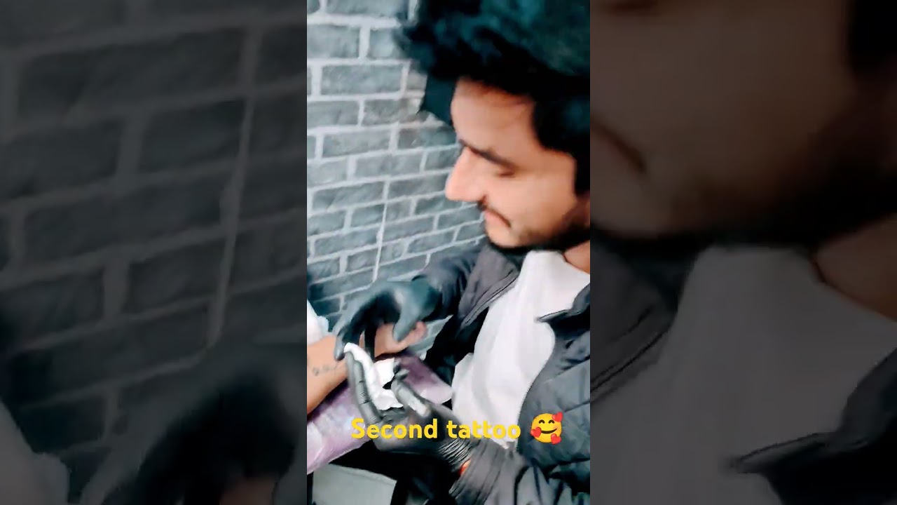Second tattoo 😍 #artist #arttattoo #tattolover #tattolovers #tattoodesign #tattoed #tattooed #rap