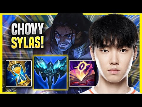CHOVY DESTROYING WITH SYLAS! - GEN Chovy Plays Sylas MID vs Twisted Fate! | Preseason 2022