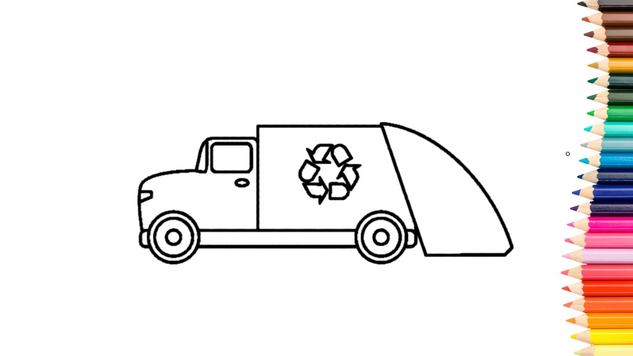 Watch Now COMO DESENHAR UM CAMINHÃO DE LIXO FÁCIL COMO DESENHAR UM CAMINHÃO DE LIXO FÁCIL