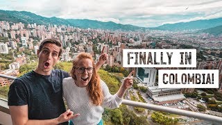 First Time to COLOMBIA! ✈️ New Country & Continent 🇨🇴 (Flying From Mexico to Medellin)