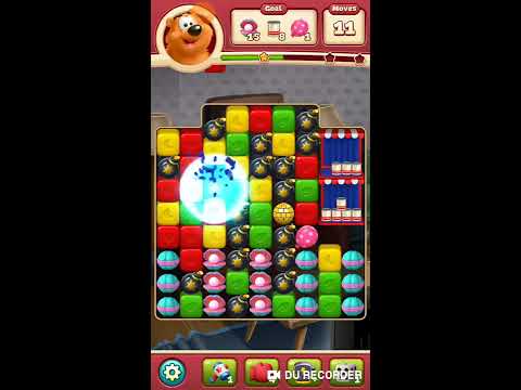 Toon blast 2861 dice 3 stars