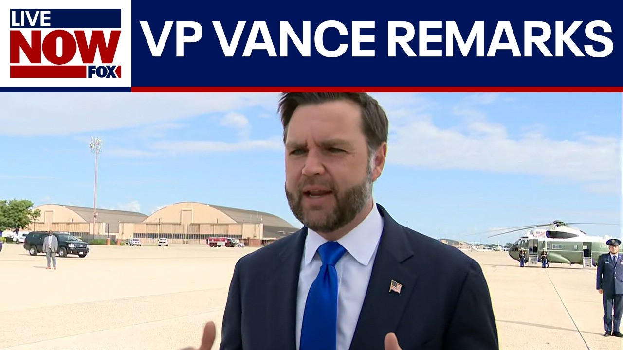 VP Vance takes reporter questions ahead of trip to Missouri