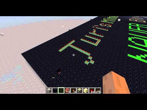 Juri's Minecraft - Mega calendar INTRO behind the scene