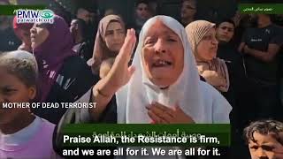 Mother of dead terrorist speaking on video