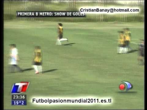 San Telmo 0 Comunicaciones 1 Priemra B Metro 2010-11 Gol del Partido