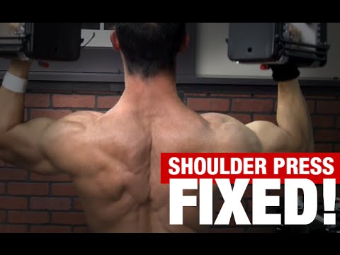 Overhead Shoulder Press (3 MISTAKES!)