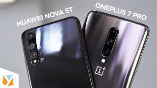 Huawei Nova 5T vs OnePlus 7 Pro Comparison Review