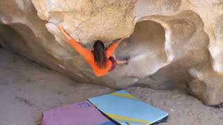 Video thumbnail of Gleaming the Cube, V5. Buttermilk Country