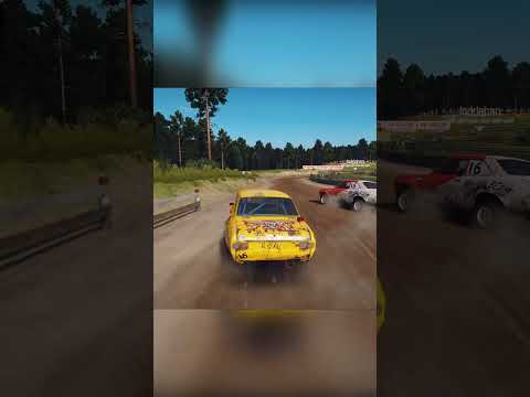 Witness the craziest takedown in Wreckfest