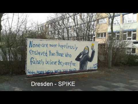Making of 'Goethe-Selfie' - street art mural