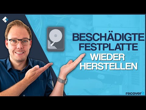 Daten von einer beschädigten Festplatte wiederherstellen