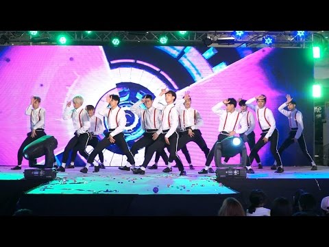 161001 The Dazzlers cover SEVENTEEN - Adore U+Mansae+Dangerous+Very Nice @ Esplanade#3 (BIG FINAL)