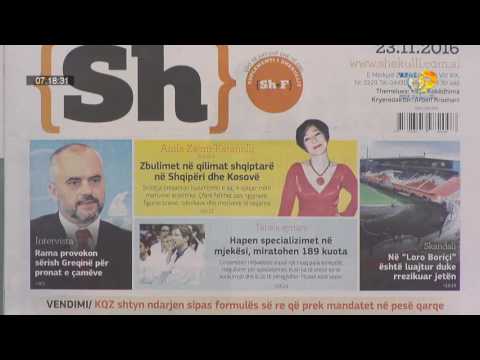 Wake Up, 23 Nentor 2016, Pjesa 1 - Top Channel Albania - Entertainment Show