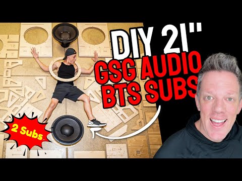 GSG Audio BTS Subwoofer Build DIY Flatpack GSG Audio Review