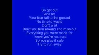 Britt Nicole - Walk On The Water Lyrics